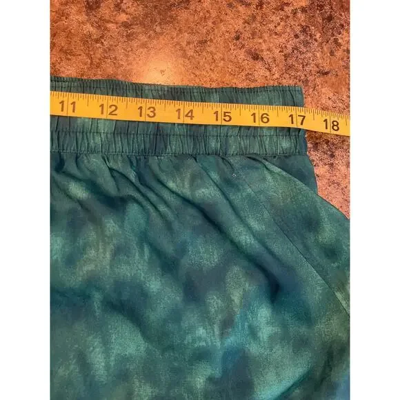 All In Motion Green Running Shorts with Liner Large